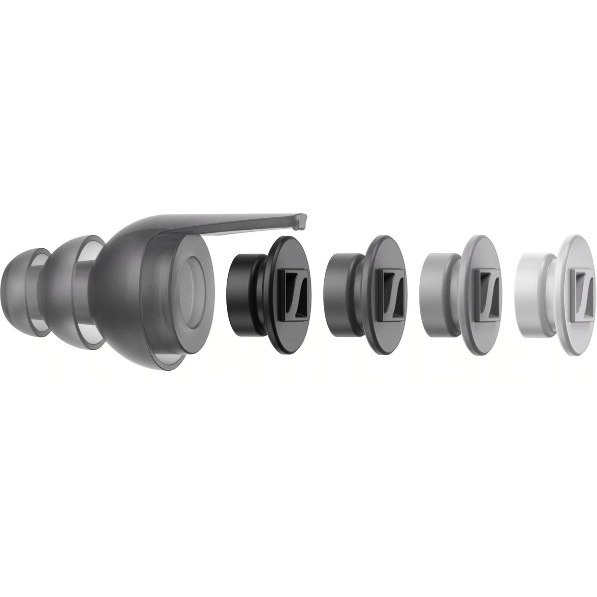 Sennheiser SoundProtex hearing protection with cushioned ear cups and adjustable headband for noise reduction.