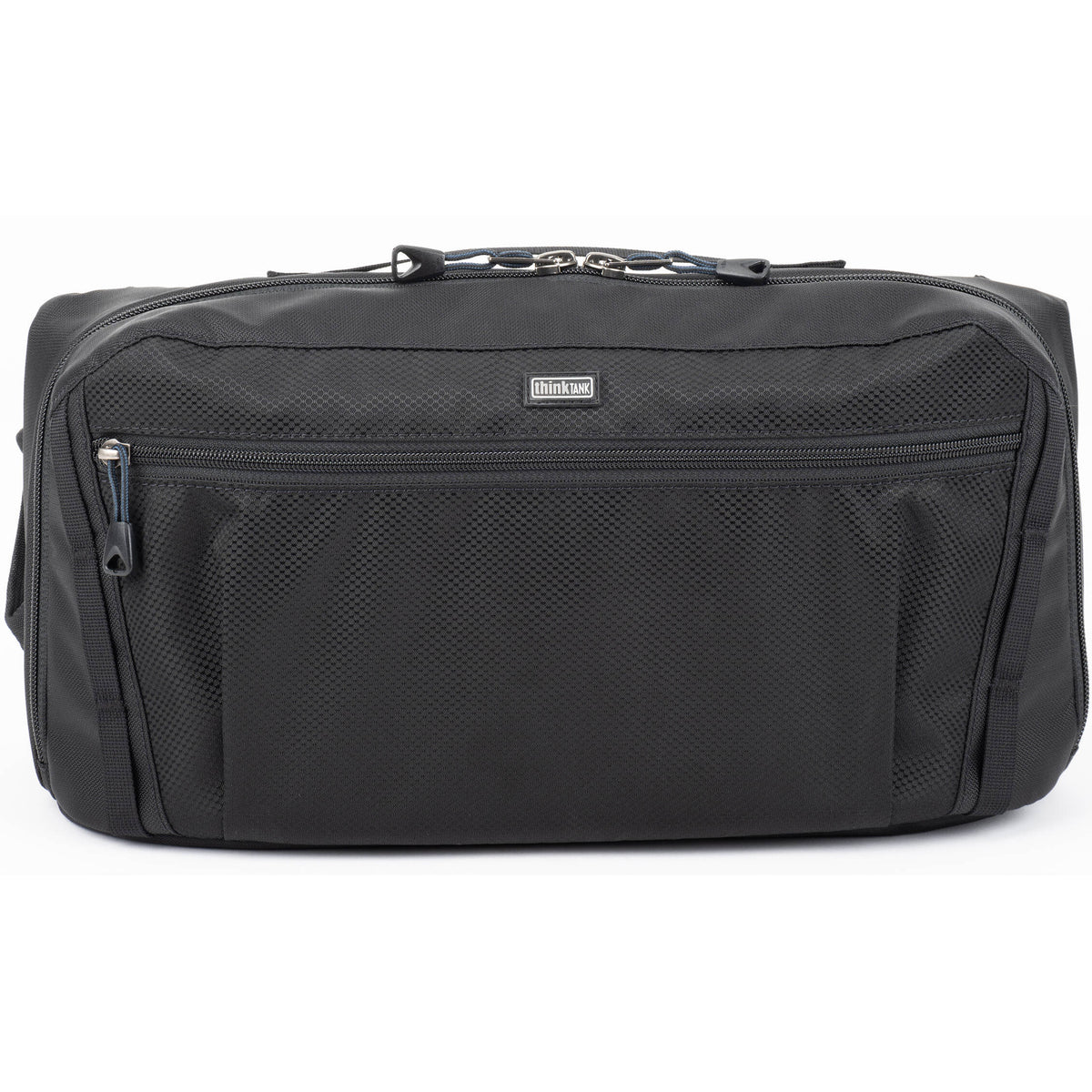 Think Tank PressPass Sling Bag for video equipment, featuring multiple compartments and adjustable strap for easy carrying.