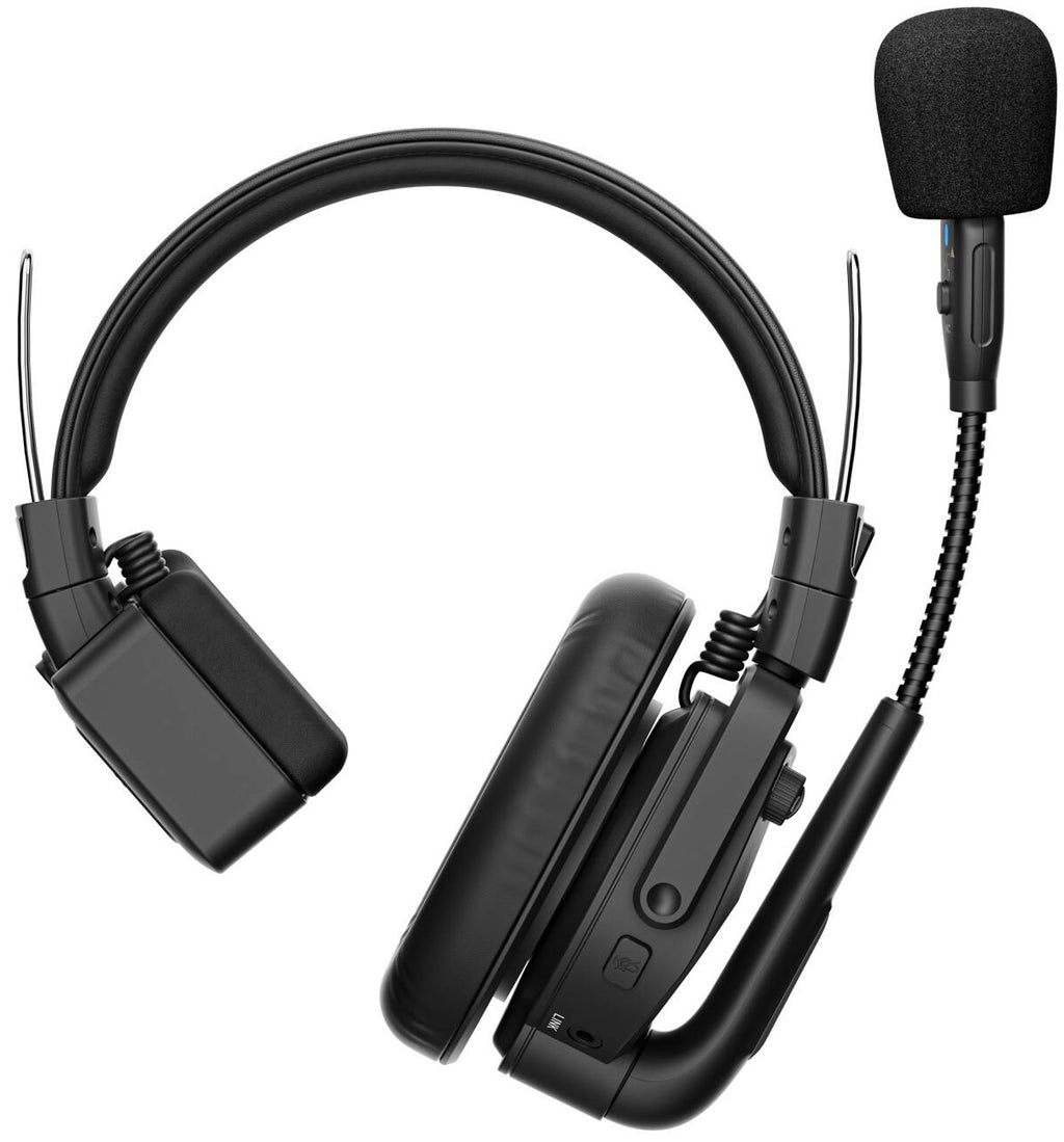Saramonic WiTalk9 WT9S 9-person wireless video equipment set with microphones and transmitters for professional audio recording.