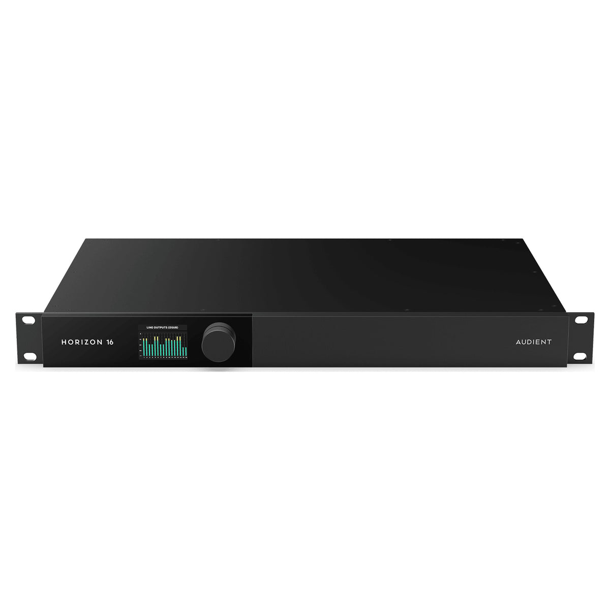 Audient Horizon 16, front panel with Motion UI display