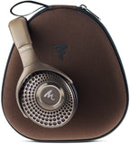 Focal Bathys MG wireless headphones with over-ear design and sleek black finish, featuring comfortable ear cushions and adjustable headband.