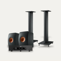 Hegel H200 + KEF LS50 Meta + KEF S2 Stands Hi-Fi System