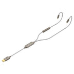 iFi Audio GO cable, angled view of the inline DAC housing