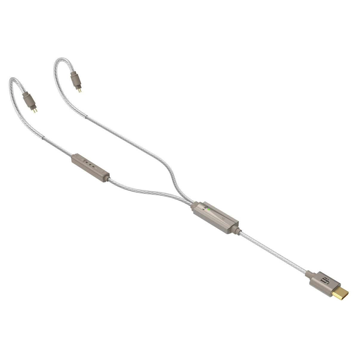 iFi Audio GO cable, full cable with USB-C and 2-pin connectors
