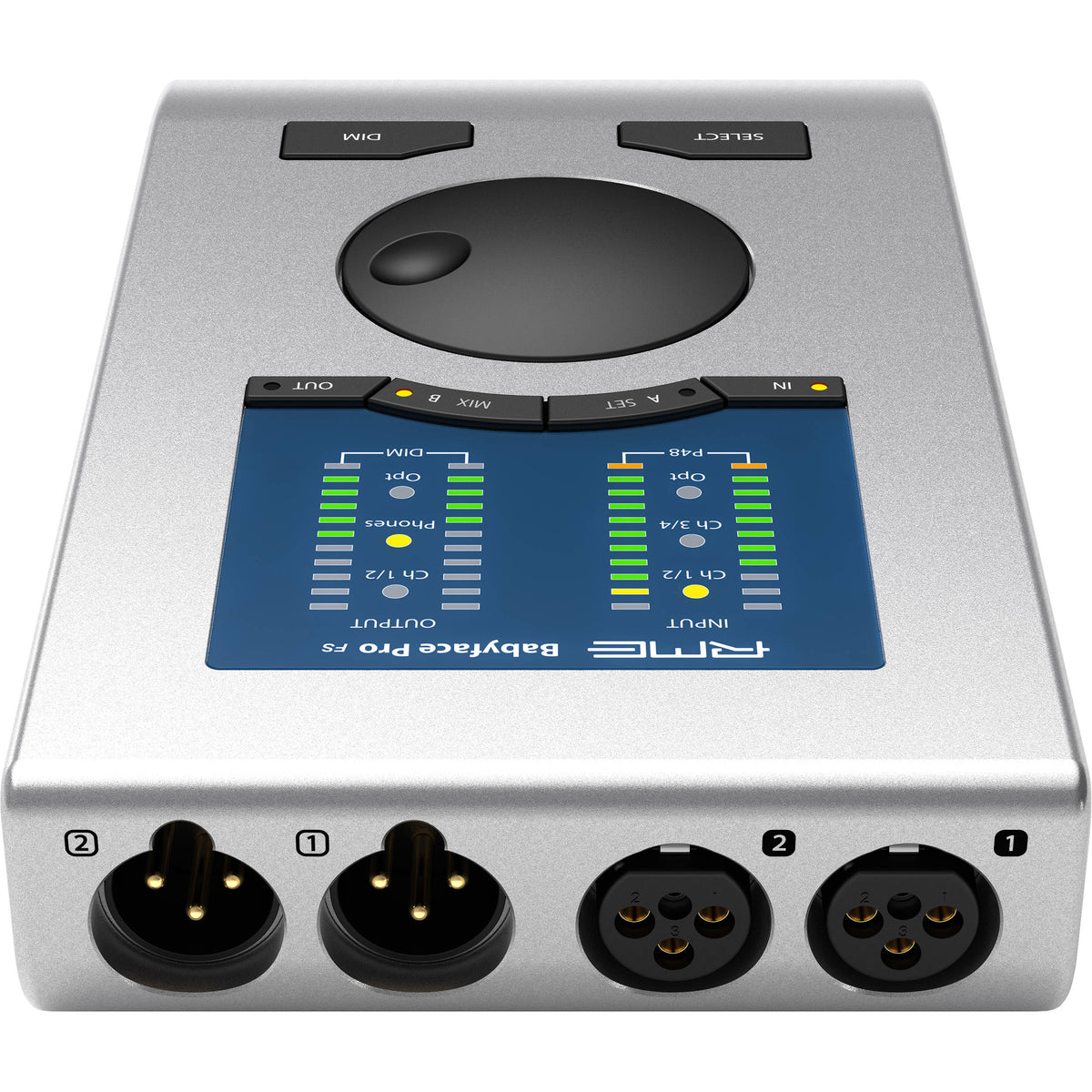 RME Babyface Pro FS audio interface, in black