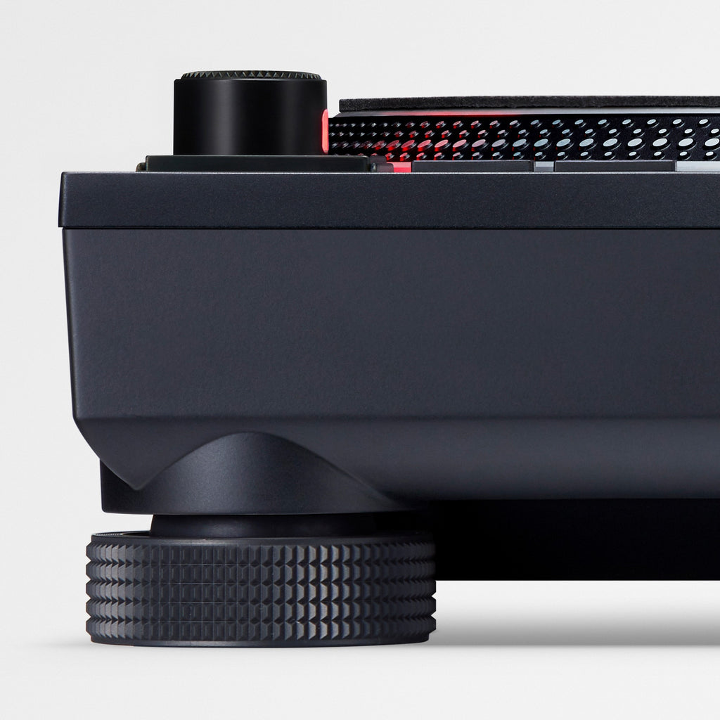 Technics SL-1210MKX redesigned hybrid rubber insulator foot