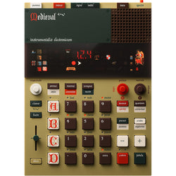 Teenage Engineering EP-1320 Medieval drum machine and sampler, B-Stock, with colorful control knobs and interface visible.