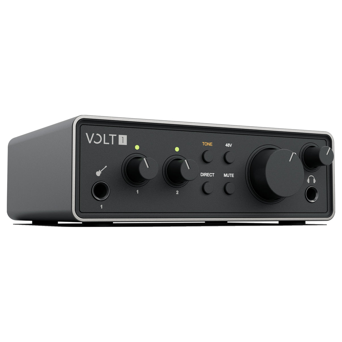 Universal Audio Volt 1 Gen 2, front three-quarter view