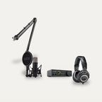 Universal Audio Volt 2 Gen 2 + RODE NT1 5th Gen + Audio-Technica ATH-M50x Home Studio Set set, black / black