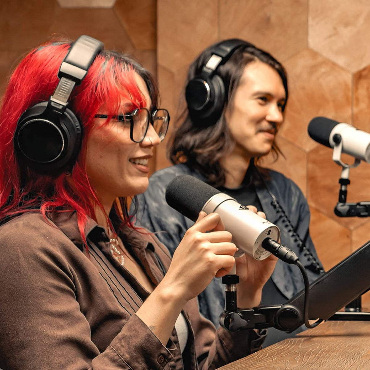 Universal Audio Volt 4 Gen 2, podcast recording setup